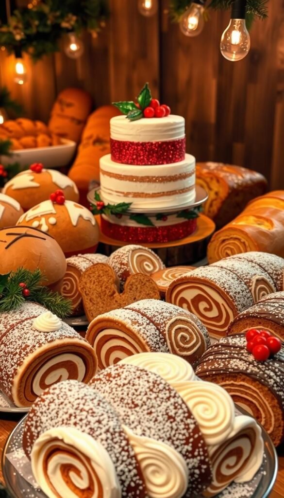 Festive Holiday Cakes and Breads