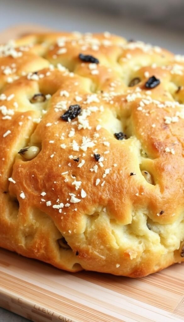 Garlic and Parmesan Focaccia