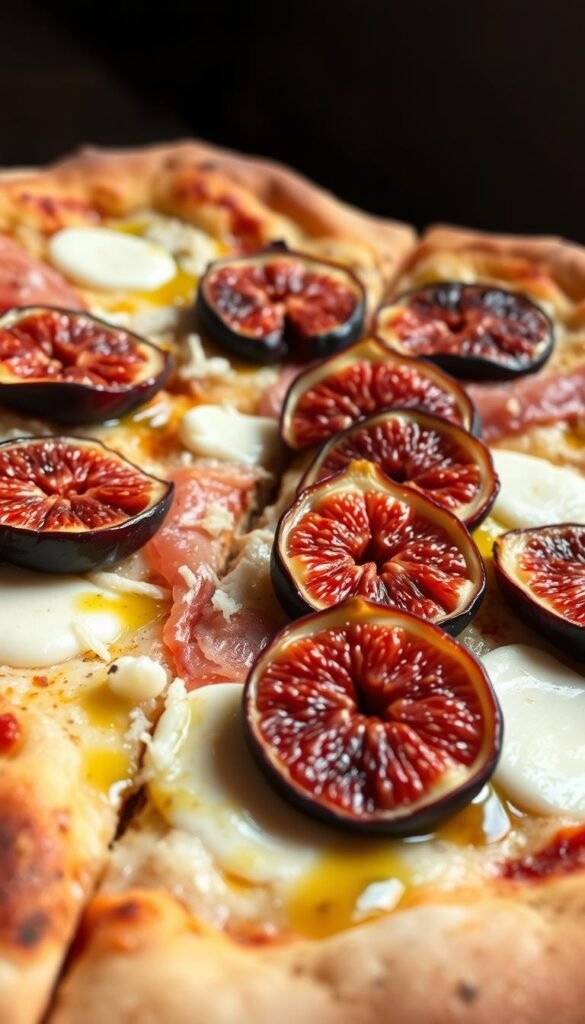 Gourmet Fig and Prosciutto Pizza