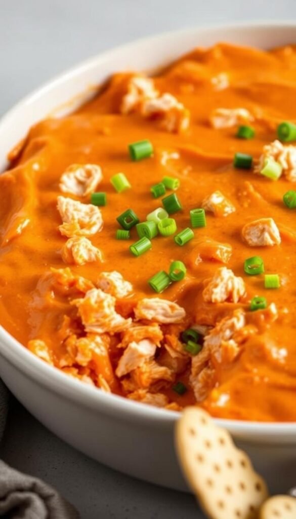 Greek Yogurt Buffalo Chicken Dip