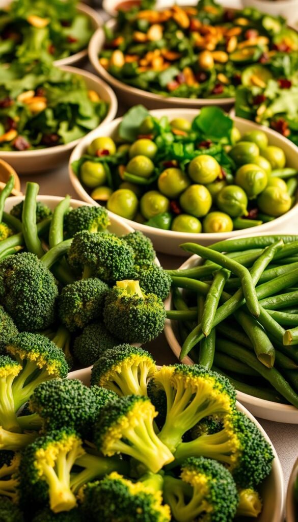 Green Vegetable Sides for Christmas