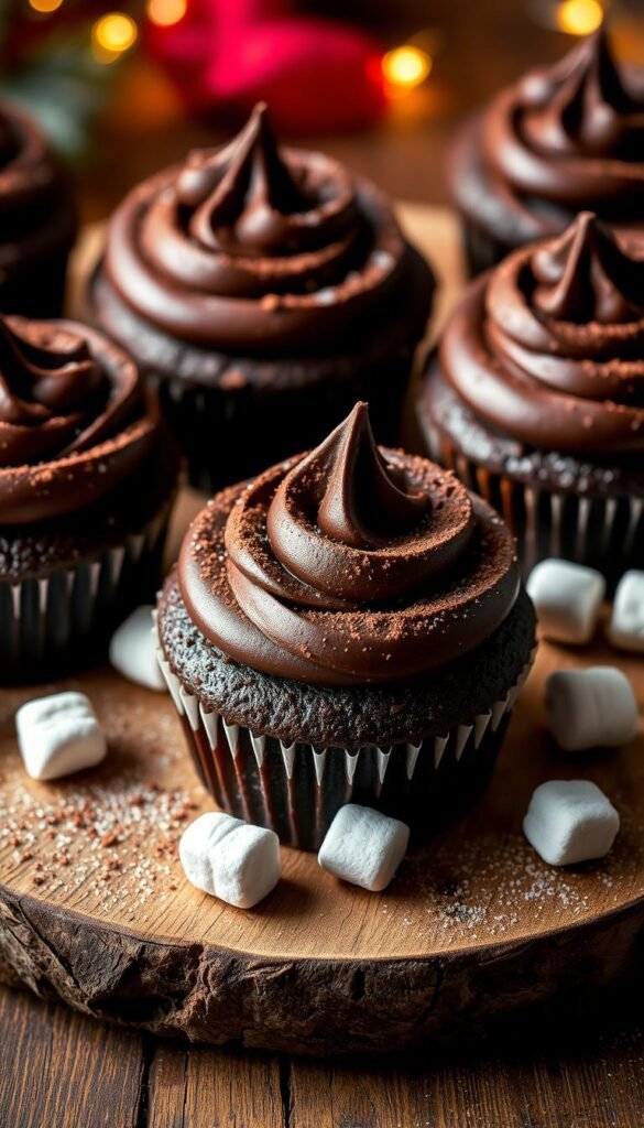 Hot Chocolate Cupcakes Hot Chocolate Cupcakes