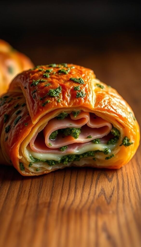 Italian pesto croissant