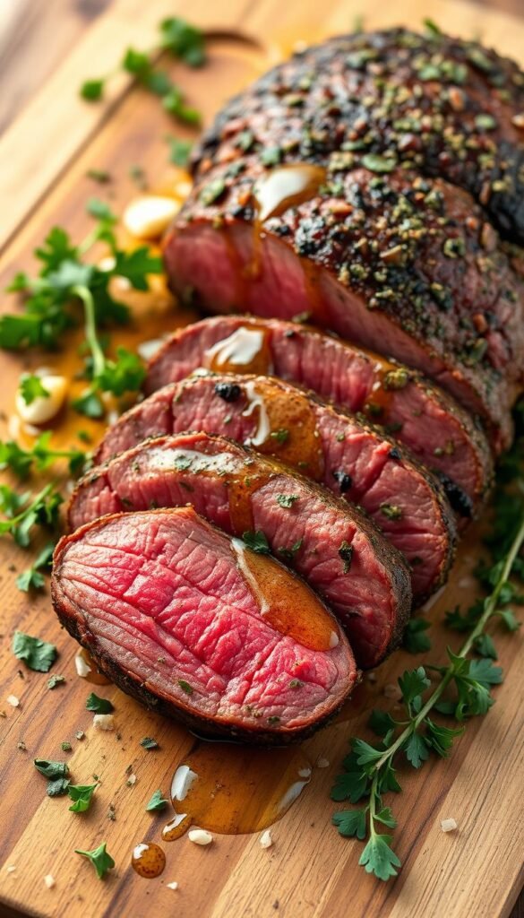 Mediterranean Herb-Rubbed Beef Tenderloin