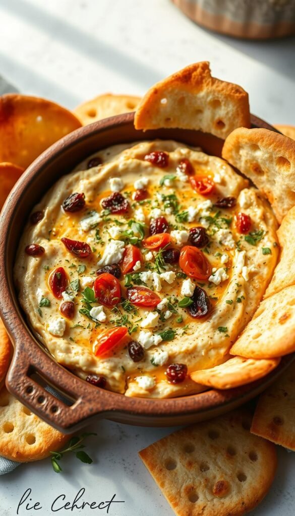 Mediterranean Pizza Dip