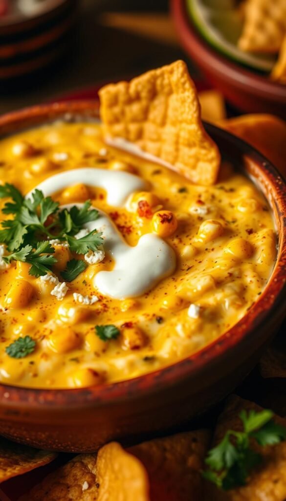 Mexican street corn dip