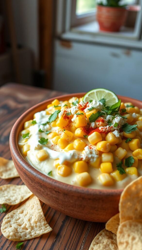 Mexican street corn dip