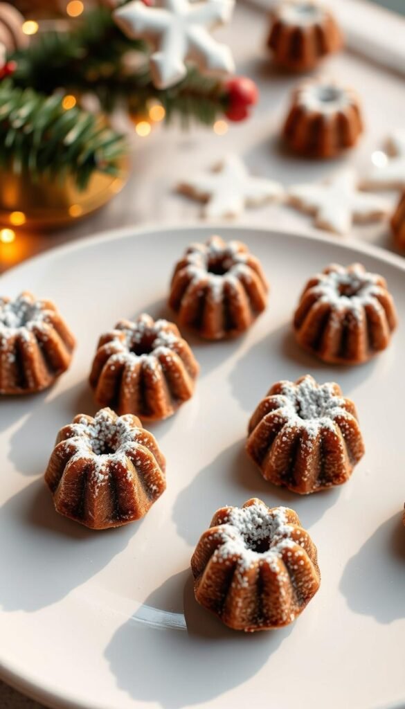 Mini Gingerbread Bundt Cakes Mini Gingerbread Bundt Cakes