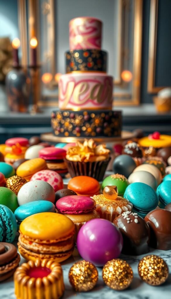 New Year's Eve desserts