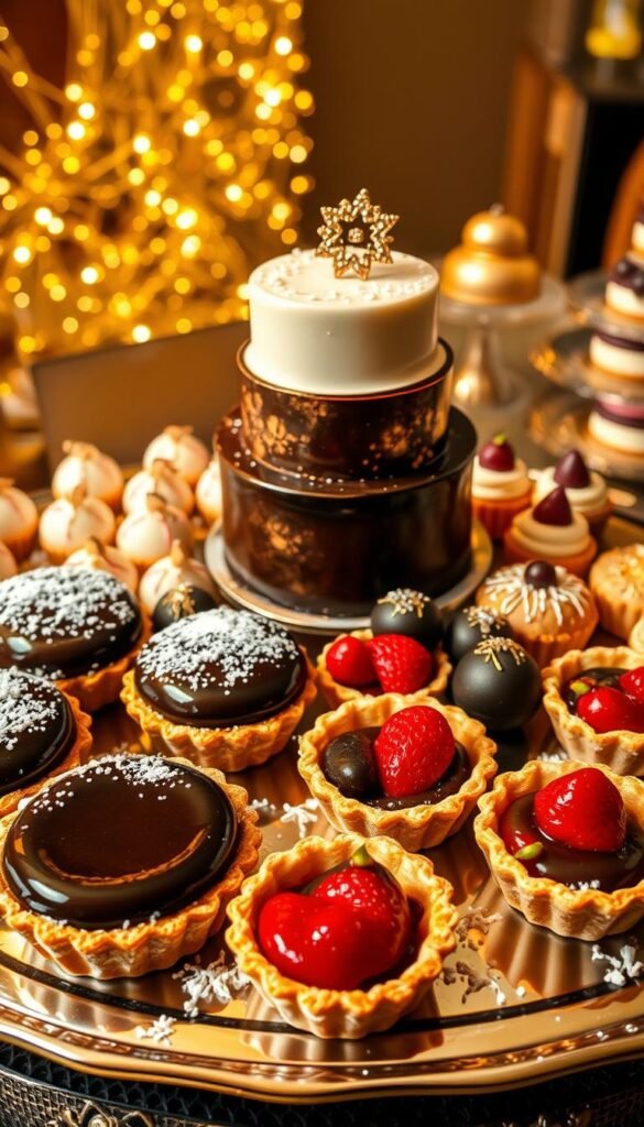 New Year's Eve desserts New Year's Eve desserts