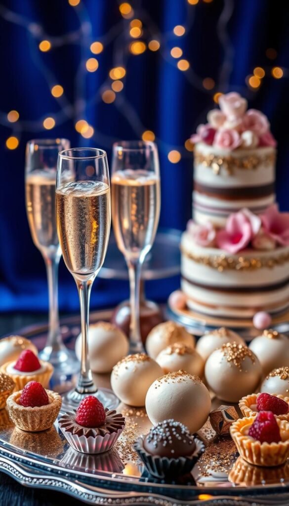 New Year's Eve desserts New Year's Eve desserts