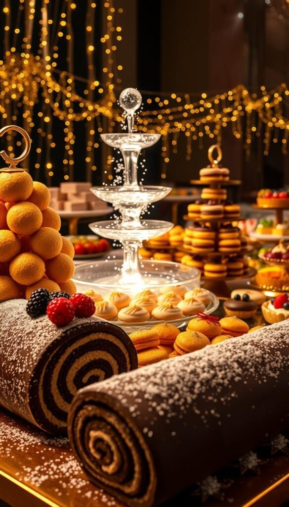 New Year's Eve desserts