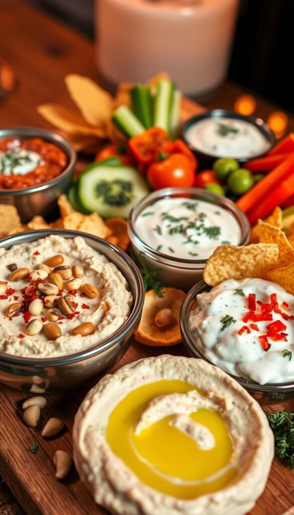 New Year's Eve dips and spreads