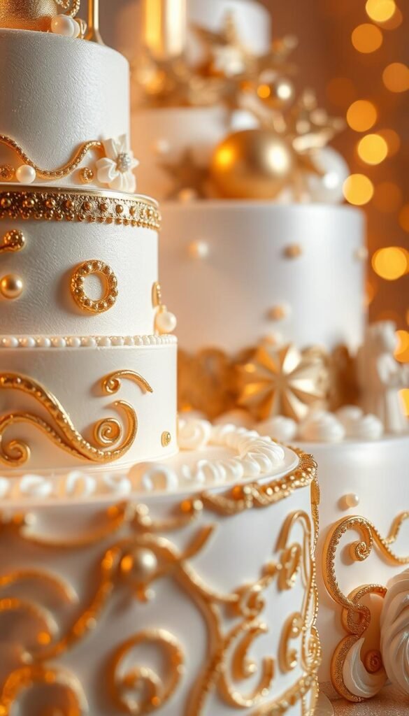 New Year's cake decorating techniques