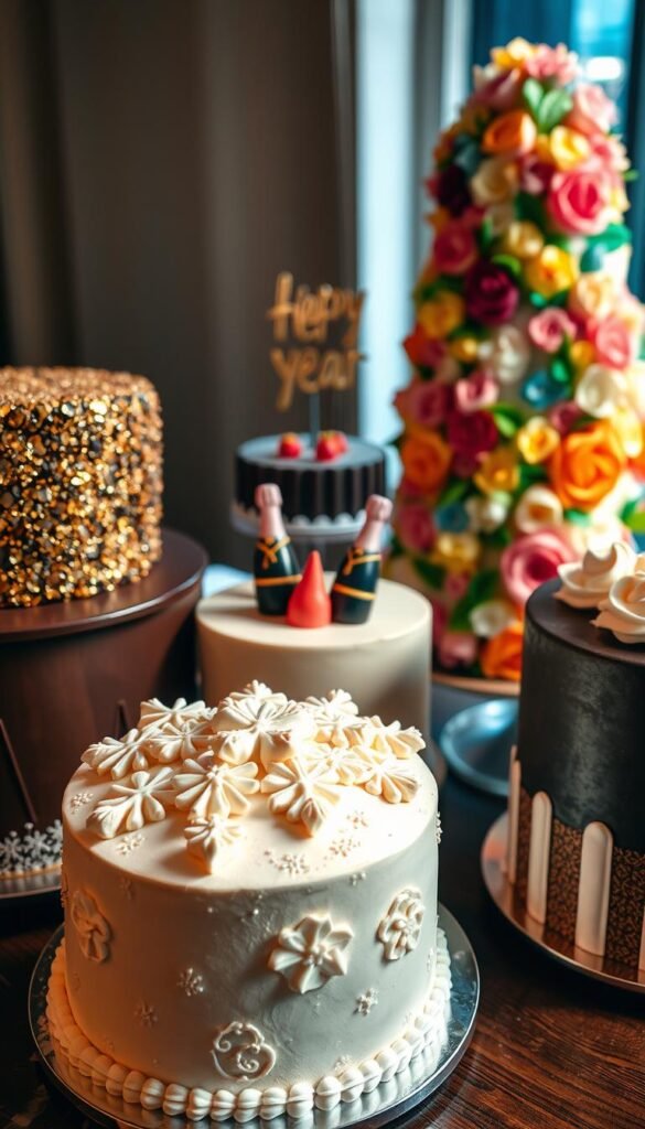 New Year's cakes for every baker