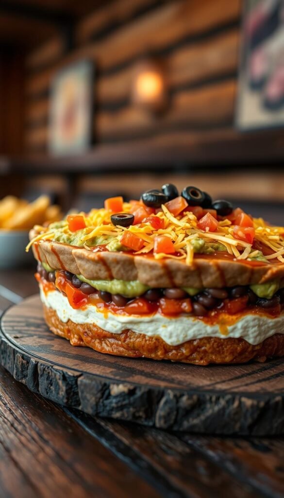 Seven-Layer Mexican Dip