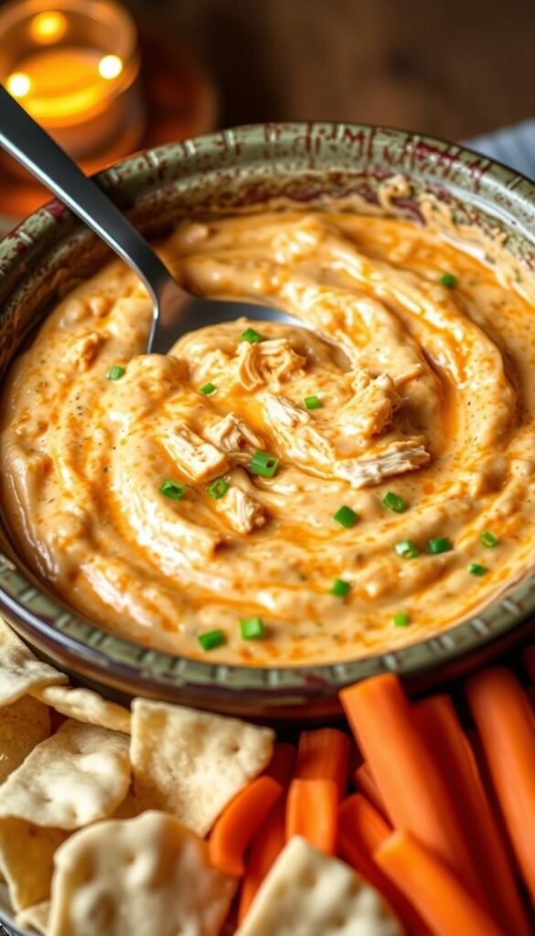 Slow Cooker Buffalo Chicken Dip