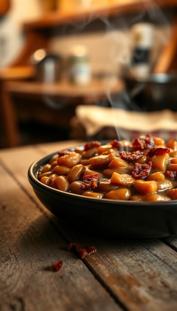 Smoky Baked Beans with Bacon
