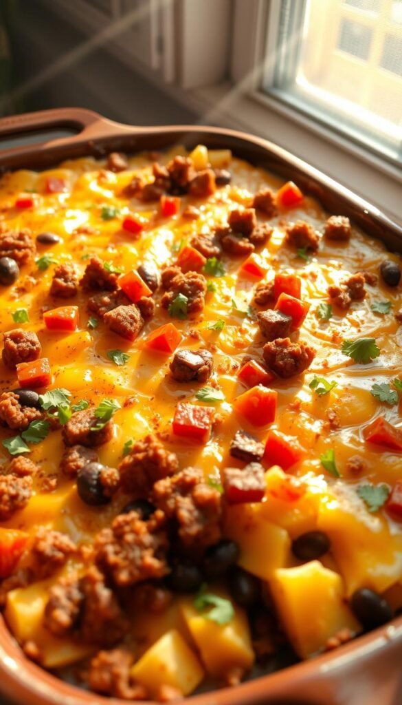 Southwest Breakfast Casserole