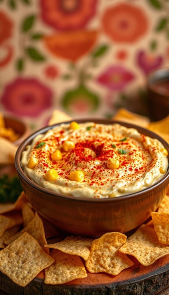Spicy Mexican Street Corn Dip