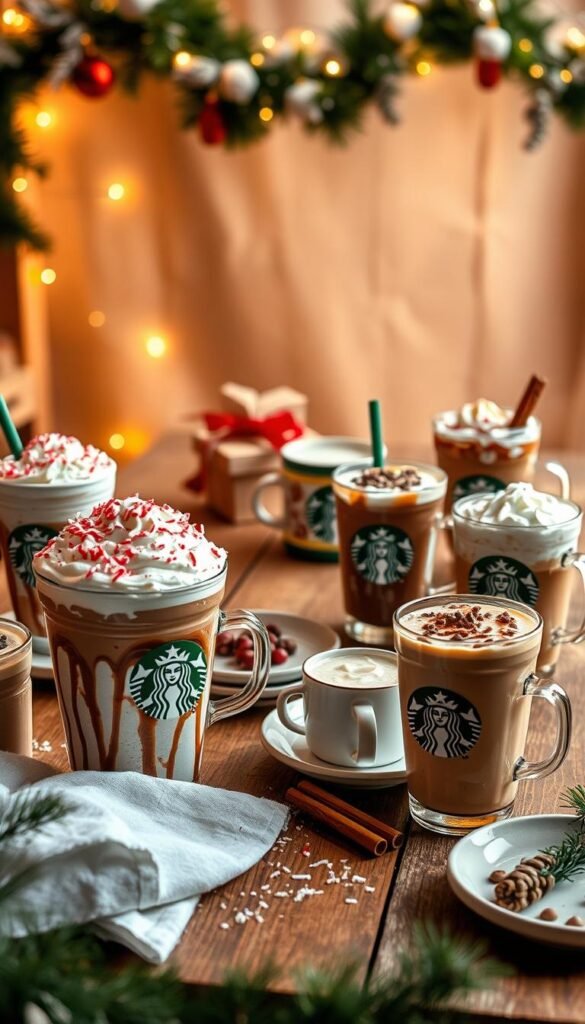 Starbucks holiday drinks
