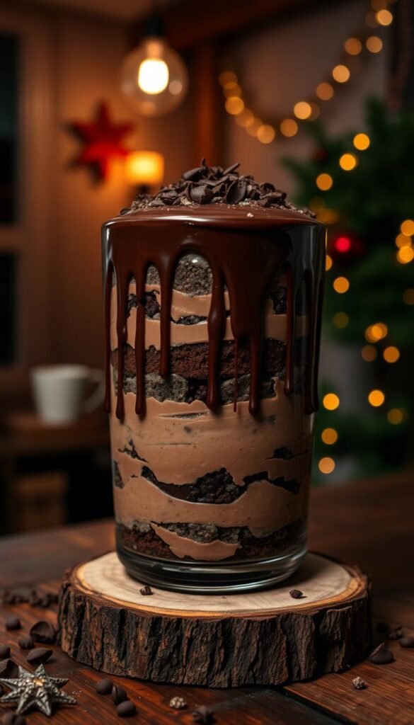 Triple Chocolate Trifle