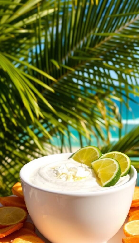 Tropical Coconut Lime Dip