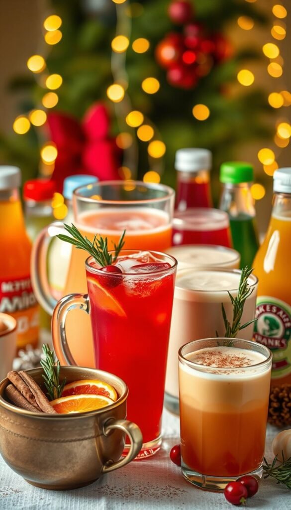 alcohol-free holiday drinks
