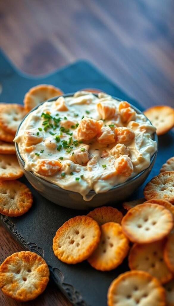 baked salmon dip
