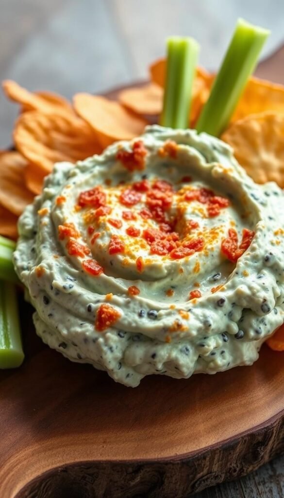 blue cheese buffalo dip