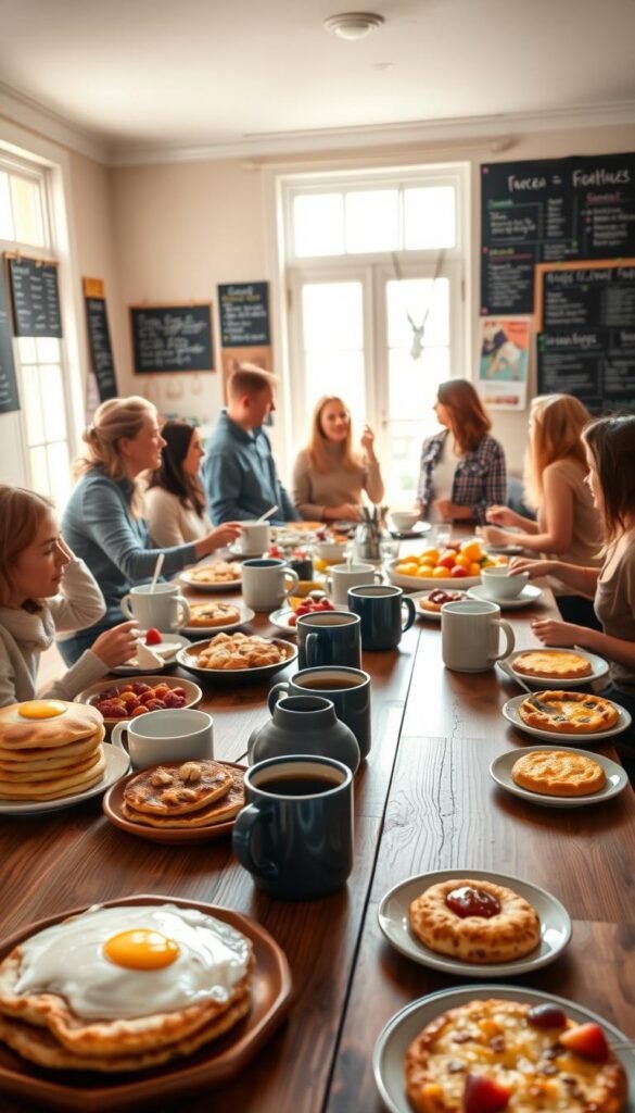 breakfast potluck planning