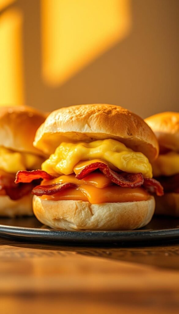 breakfast sliders
