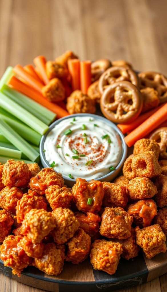 buffalo chicken dip dippers