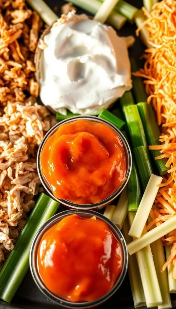 buffalo chicken dip ingredients