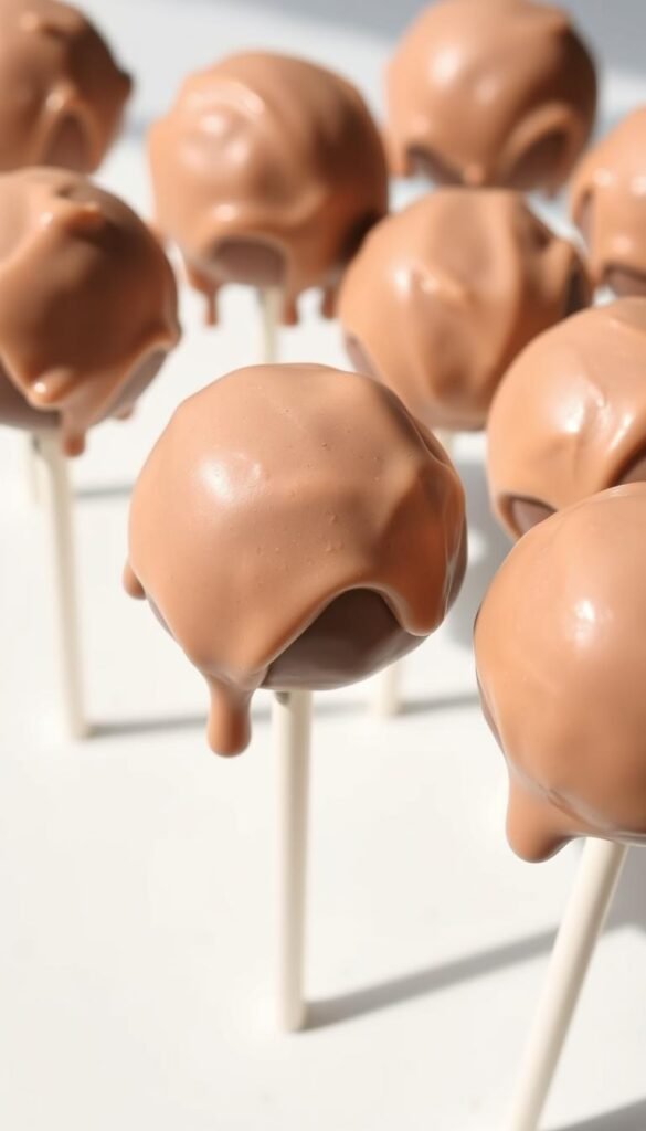 cake pop coating issues