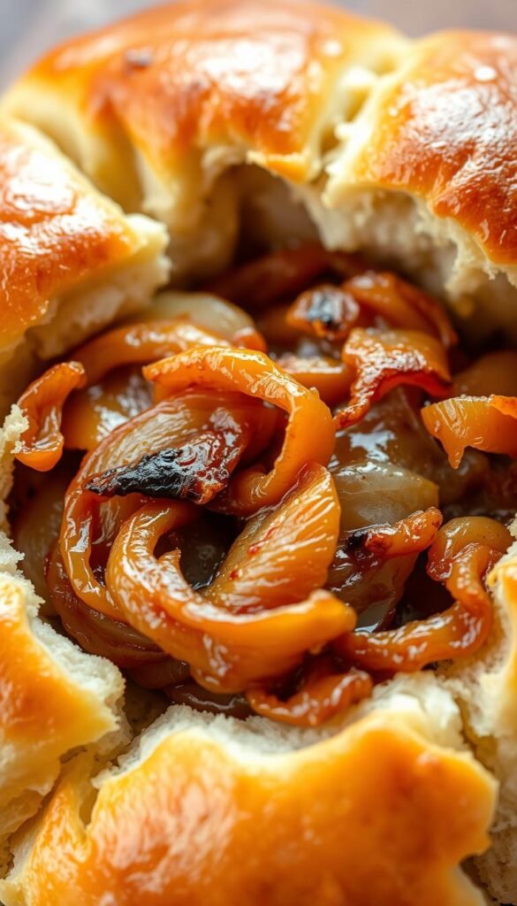 caramelized onion bread