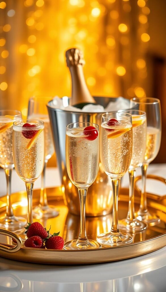champagne cocktails