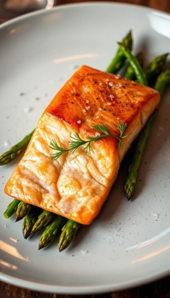 champagne salmon