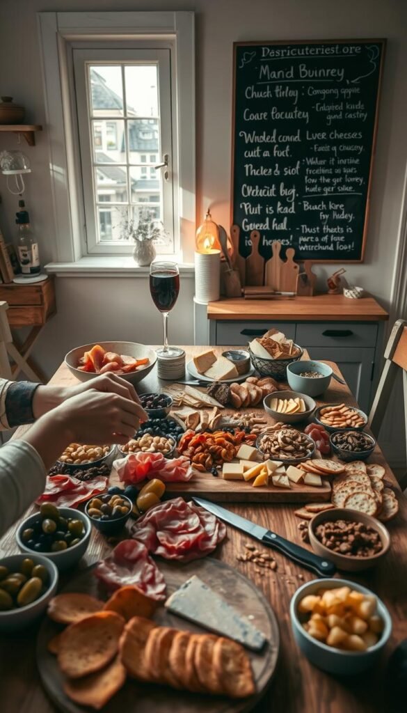 charcuterie board planning