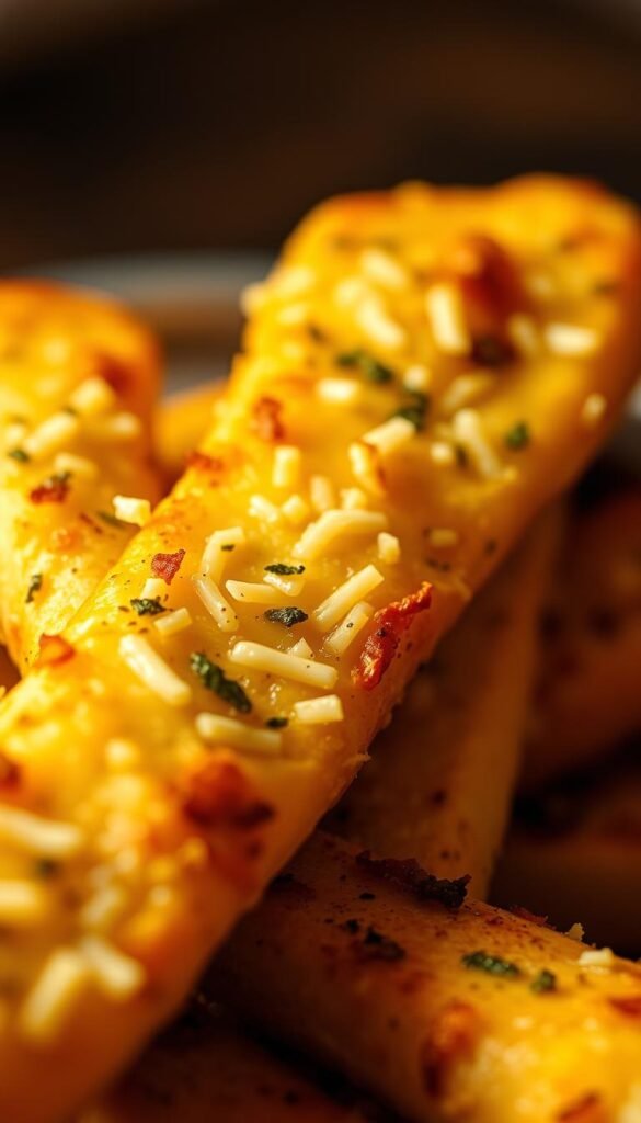 cheesy garlic bread sticks