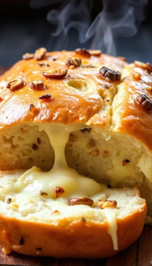 cheesy garlic pull-apart bread
