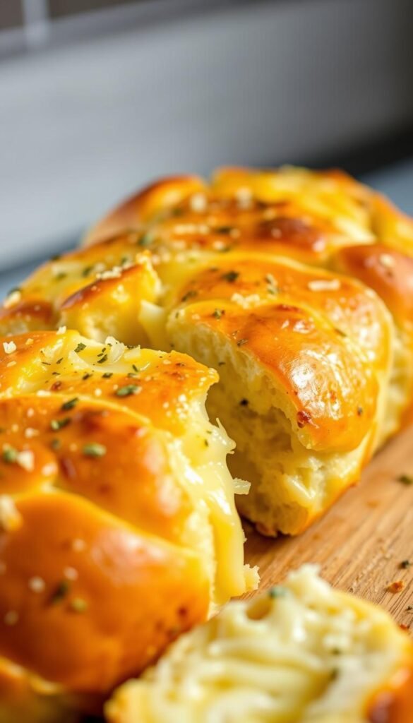 cheesy pull-apart garlic bread