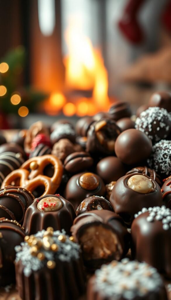 chocolate Christmas candies