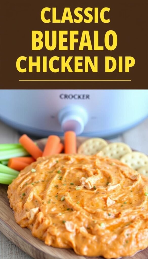 classic buffalo chicken dip
