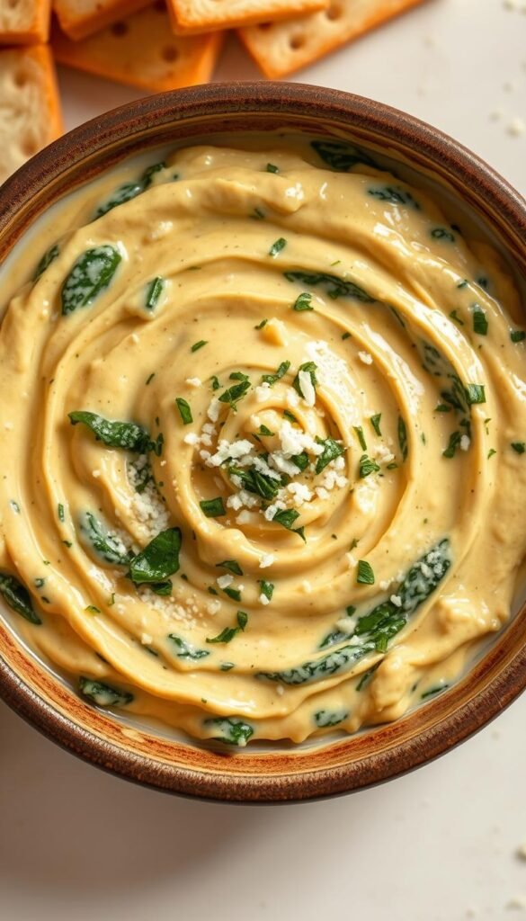 classic creamy spinach artichoke dip