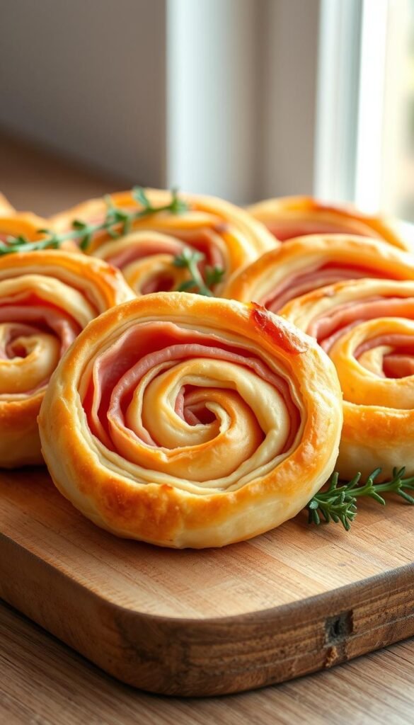 classic ham and cheese pinwheels recipe