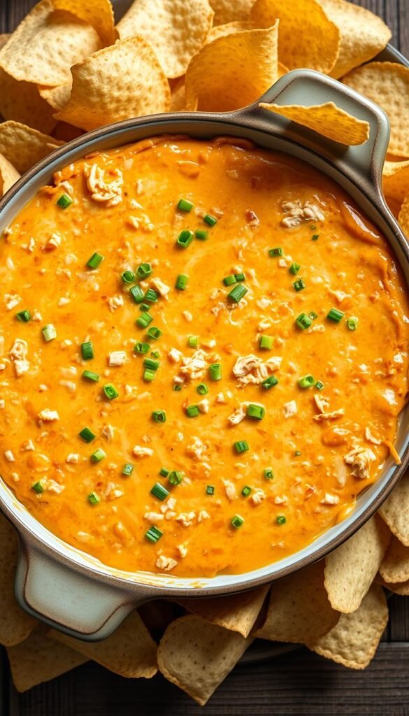 creamy buffalo chicken dip recipe