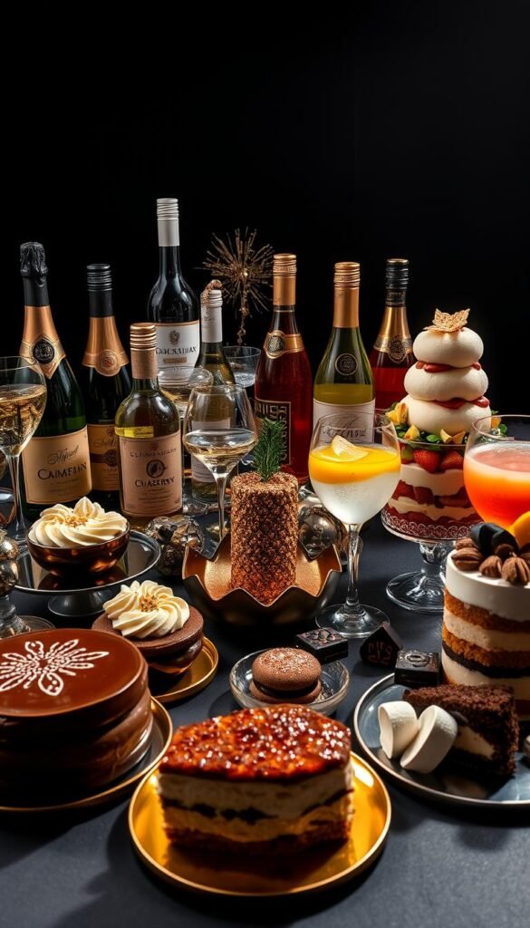 dessert and drink pairings