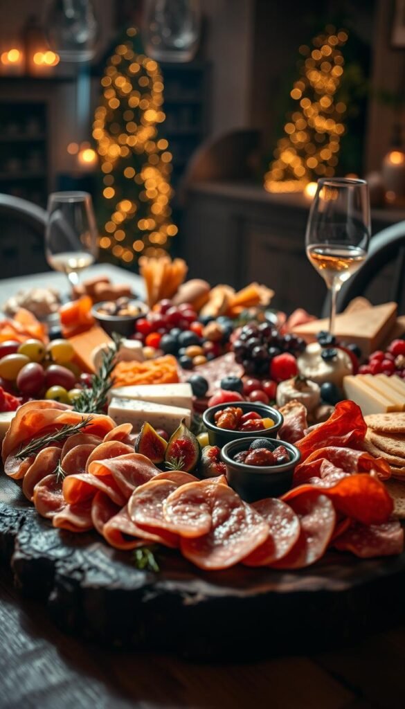 elegant charcuterie board