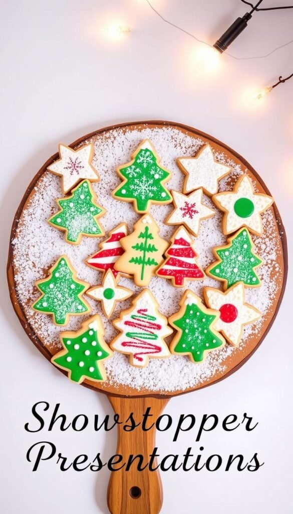eye-catching cookie presentation